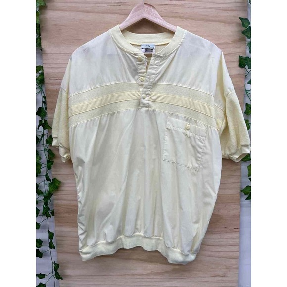 Vintage Size X-Large Jean Michaud Men's Short Sleeve Shirt - Picture 1 of 3